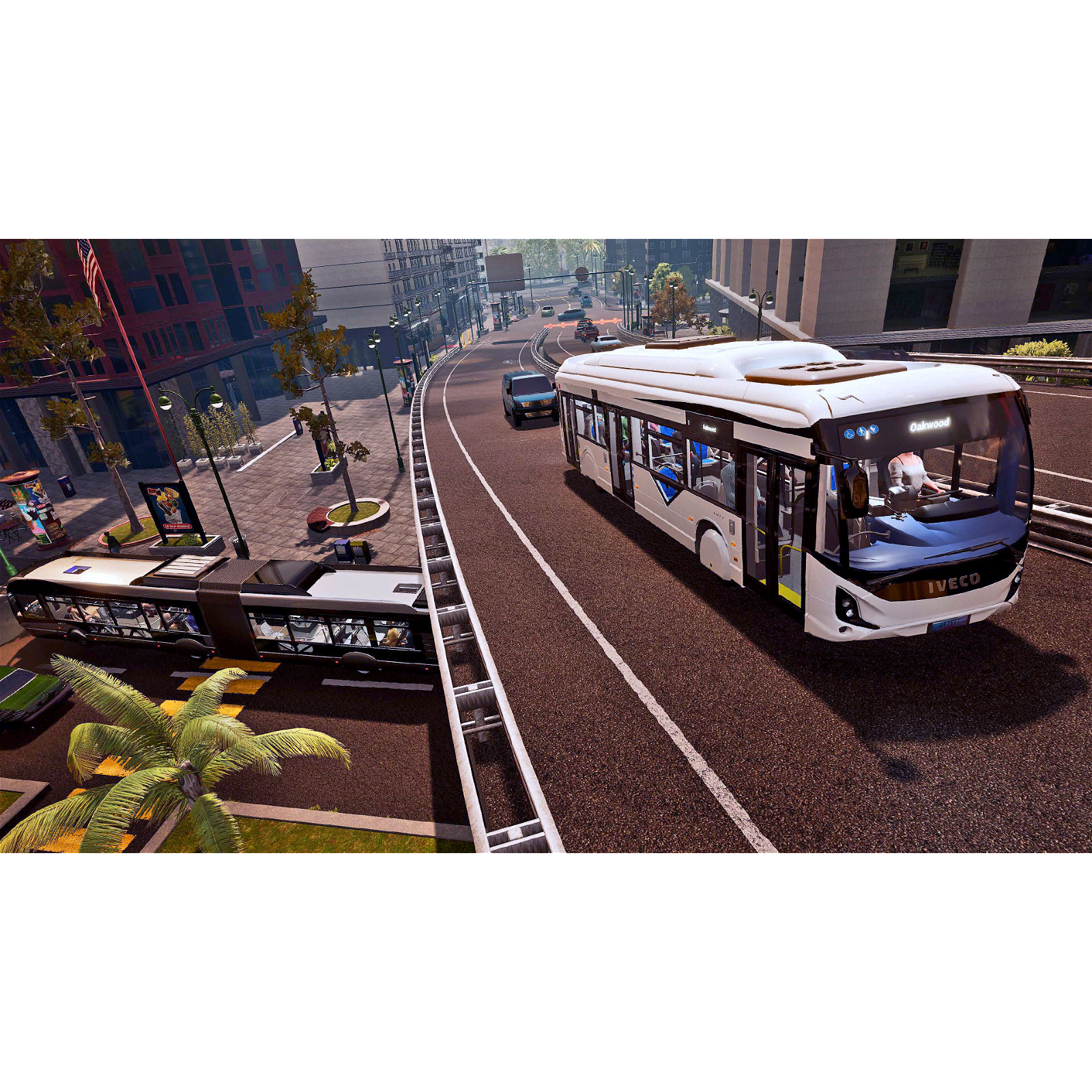 Игра Bus Simulator 21 - IVECO BUS Bus Pack за PC Steam, Електронна доставка  - eMAG.bg