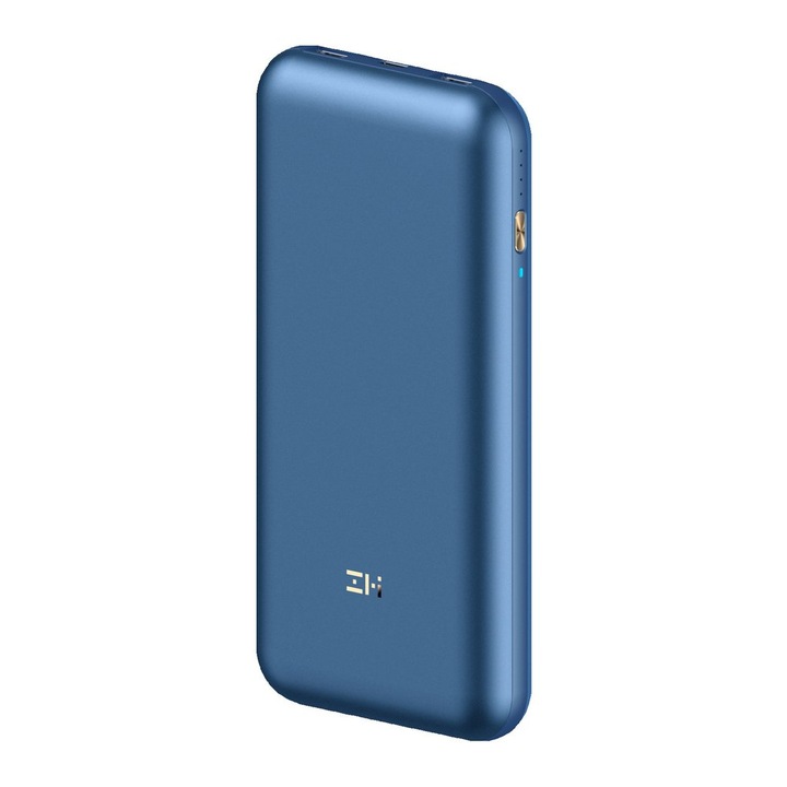 Baterie externa Xiaomi Zmi PowerPack 20K Pro, 20000mAh, Quick Charge, Albastru