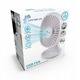 Ventilator pentru birou Lifetime, ABS, USB, 5W, Alb