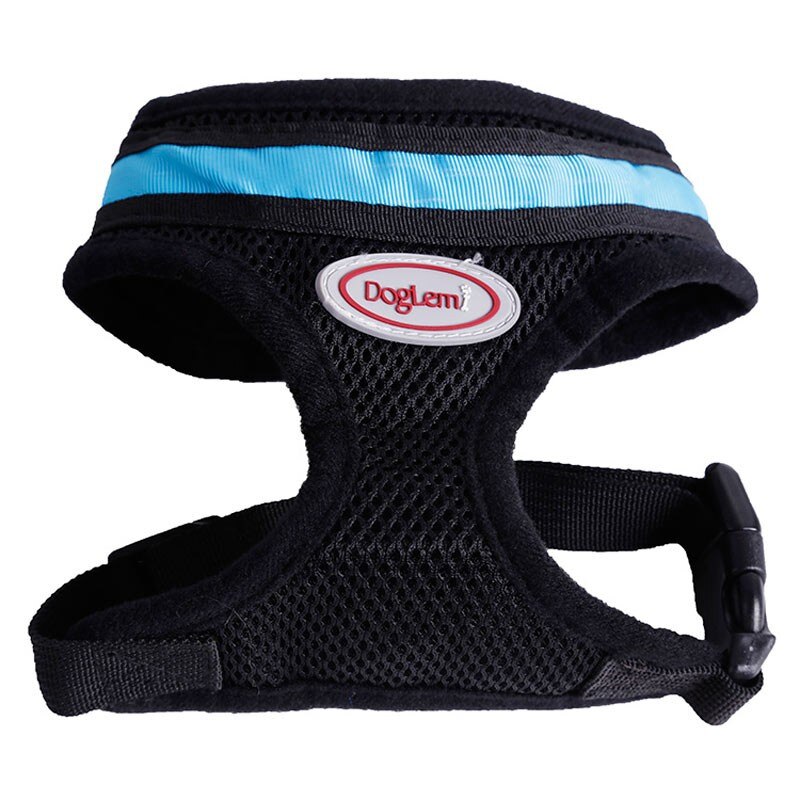 Ham cu led albastru caine, S