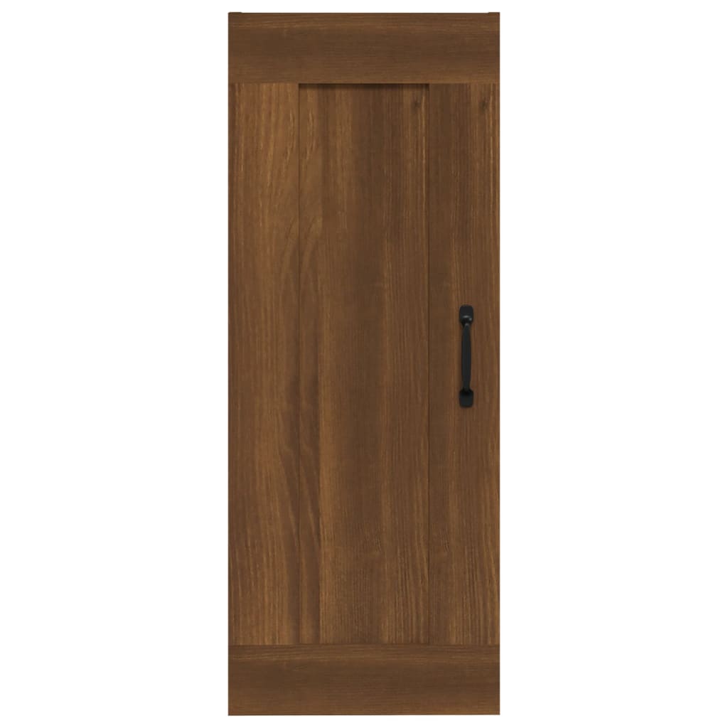Кухненски шкаф vidaXL, Кафяв, 35x34x90 см, MDF - eMAG.bg