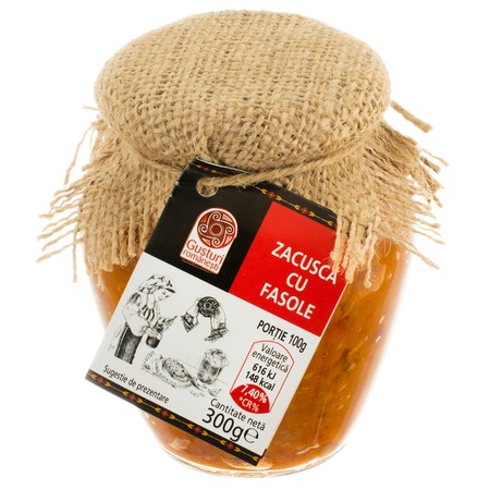 Zacusca Cu Fasole 300g Gusturi Romanesti Emag Ro