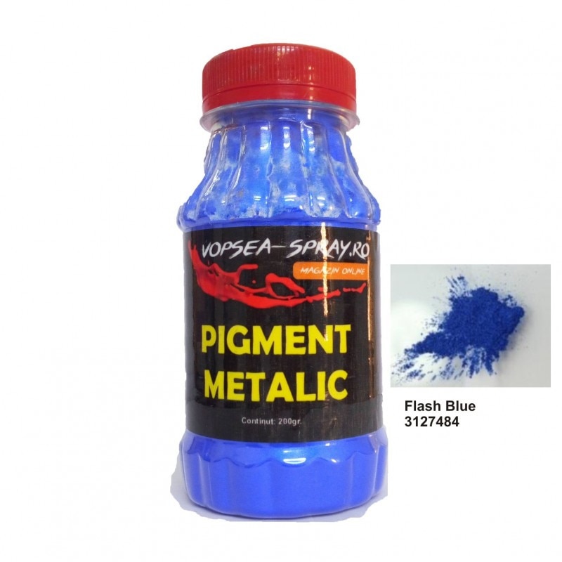 Pigment Metalic Flash Blue 200Gr.