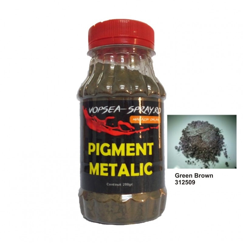 Pigment Metalic Green Brown 200Gr.