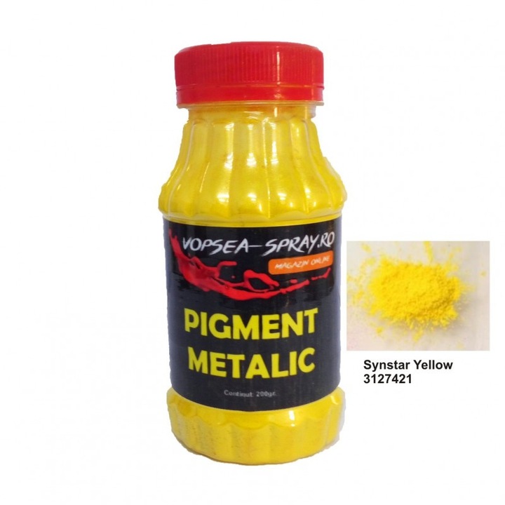 Pigment Metalic Yellow 200Gr.