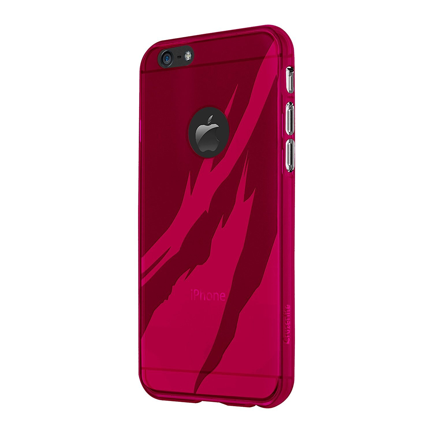 Husa protectie iPhone 6 Plus/6s Plus, Cruzerlite Flame, TPU, rosu
