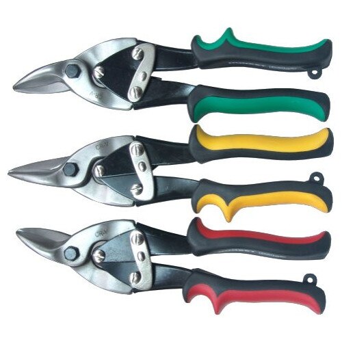 Foarfeci Tabla Profesionale (3 buc/set) Evotools - Lungime: 250 mm