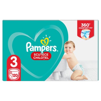 Scutece-chilotel Pampers Pants Mega Box Marimea 3, 6-11 kg, 120 buc Scutece-chilotel Pampers Pants Mega Box Marimea 3, 6-11 kg, 120 buc