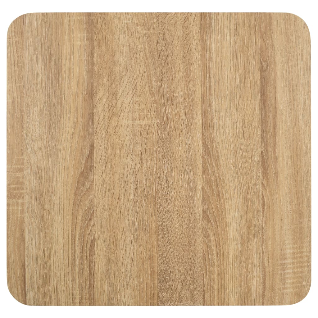 Masa de bistro, Modern, maro deschis, 50 x 50 cm, MDF, Mobilier