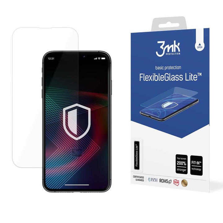 Üvegvédő 3MK All Safe Premium Apple iPhone 14 / 14 Pro-hoz, átlátszó