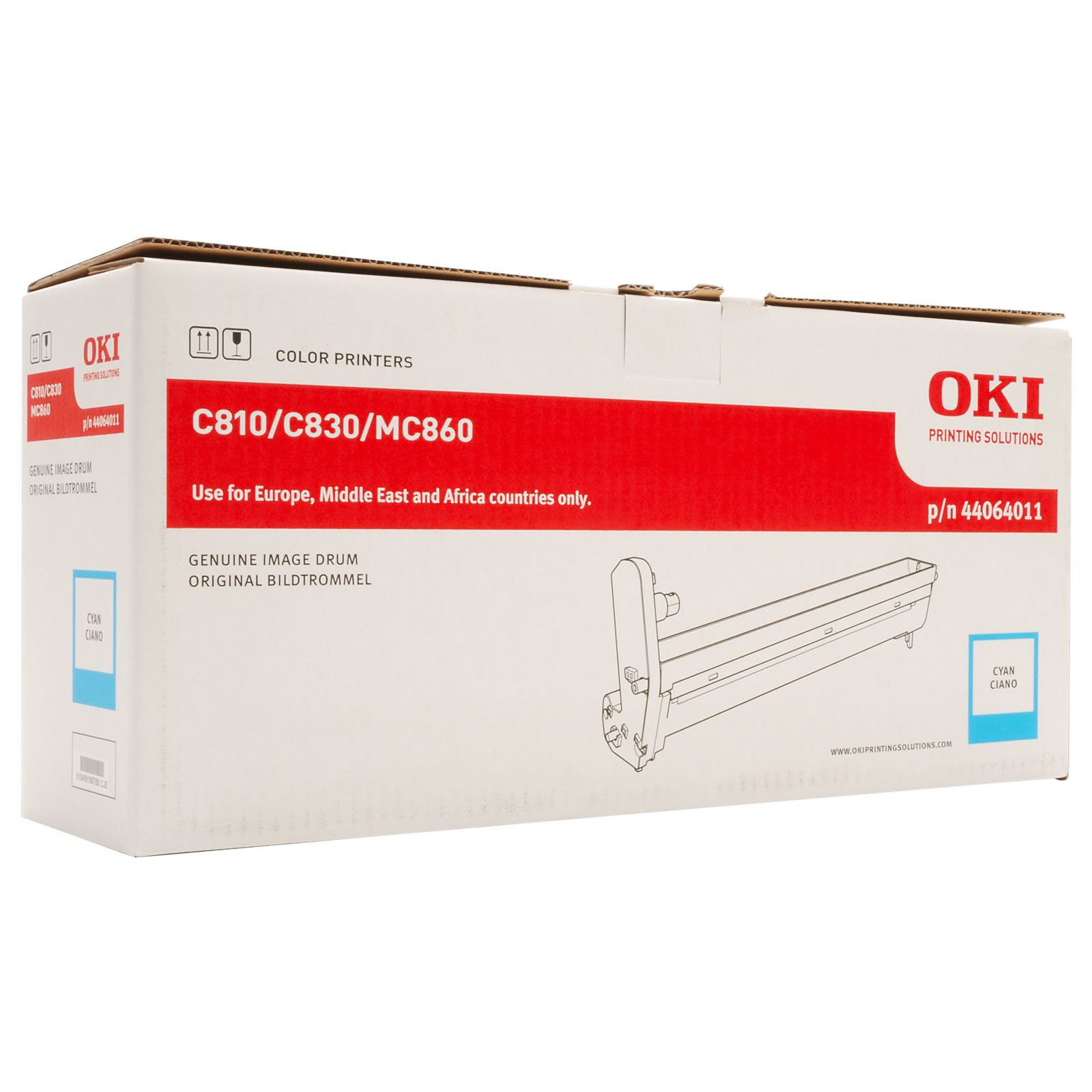 Image Drum OKI 44064011, Cyan