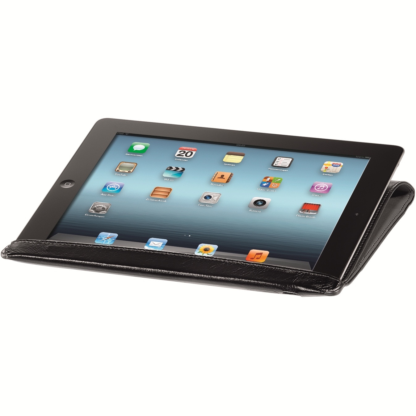 Husa / Stand Hama Alicante pentru Apple iPad, Black/Grey