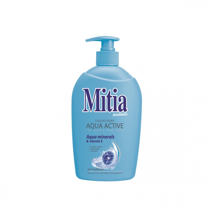 Течен сапун Mitia Aqua Active, 500 мл