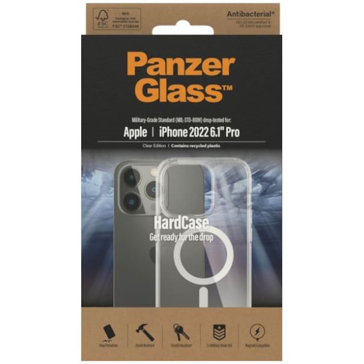 Husa de protectie PanzerGlass MagSafe pentru Apple iPhone 14 Pro