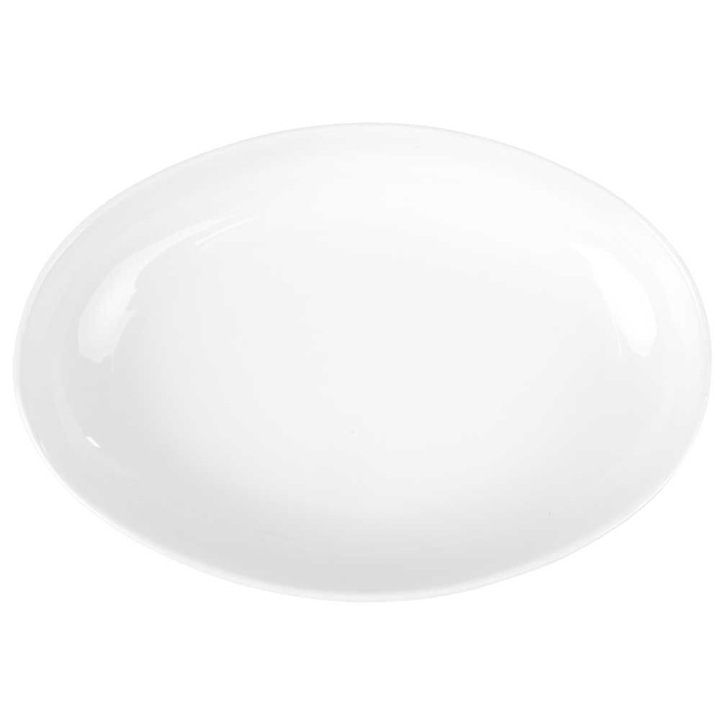 Platou servire Ambition Salsa, 26.5x17.5cm, portelan, alb