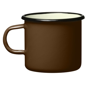 Cana email, maro, Domotti, 10cm Cana email, maro, Domotti, 10cm