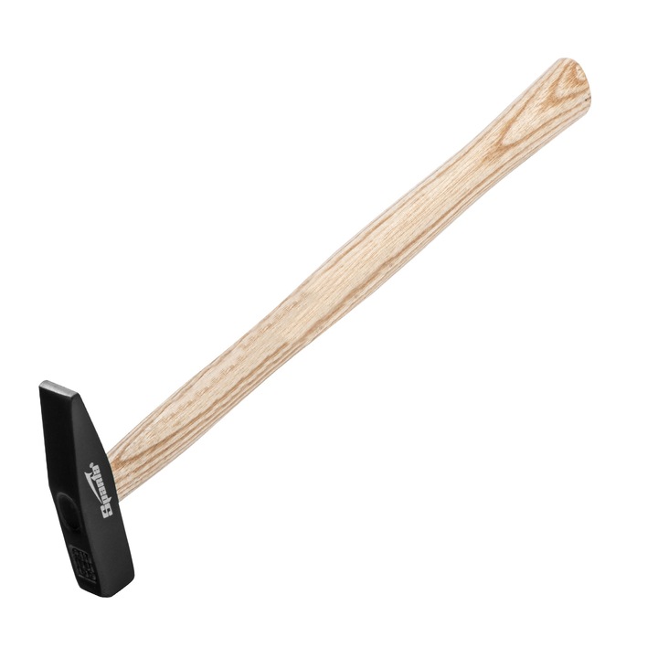 Чук SPARTA, 100 гр, Квадратно чело, Дървена дръжка