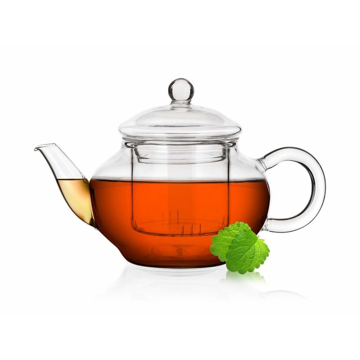 Banquet üveg teáskanna szűrővel - 280 ml
