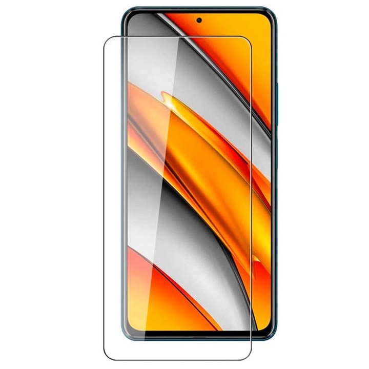 Стъклен Протектор за Xiaomi Poco F3, Скрийн, Прозрачен