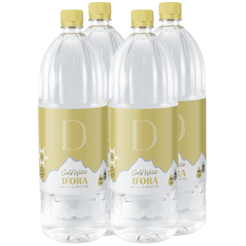 Комплект вода Gold Water D'ora, 4x2L eMAG.bg