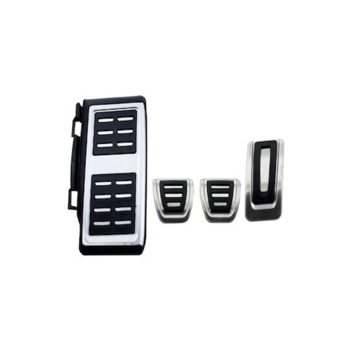 Спортни орнаменти за педали, съвместими с Volkswagen Group, защита на педалите против приплъзване, опора за крака, ръчна скоростна кутия