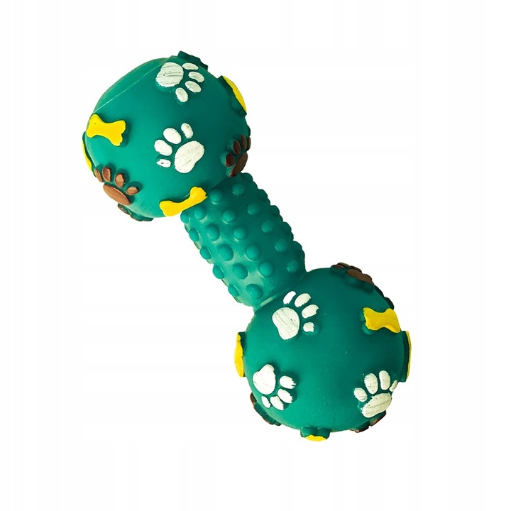 Csontos játék kutyáknak, Happet, Vinyl, 14 cm, Multicolor