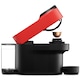Еспресо машина Nespresso by Krups Vertuo Pop XN920510, 1500W, Технология за центрофужна екстракция, 4 рецепти за кафе, 0,56 л, Червен