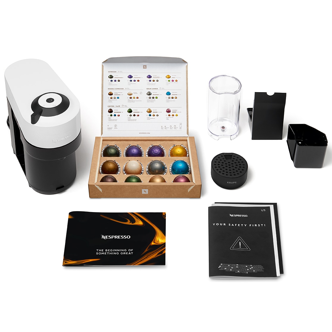 Nespresso by Krups Vertuo Pop XN920110 Kapszulás kávéfőző, 1500W ...