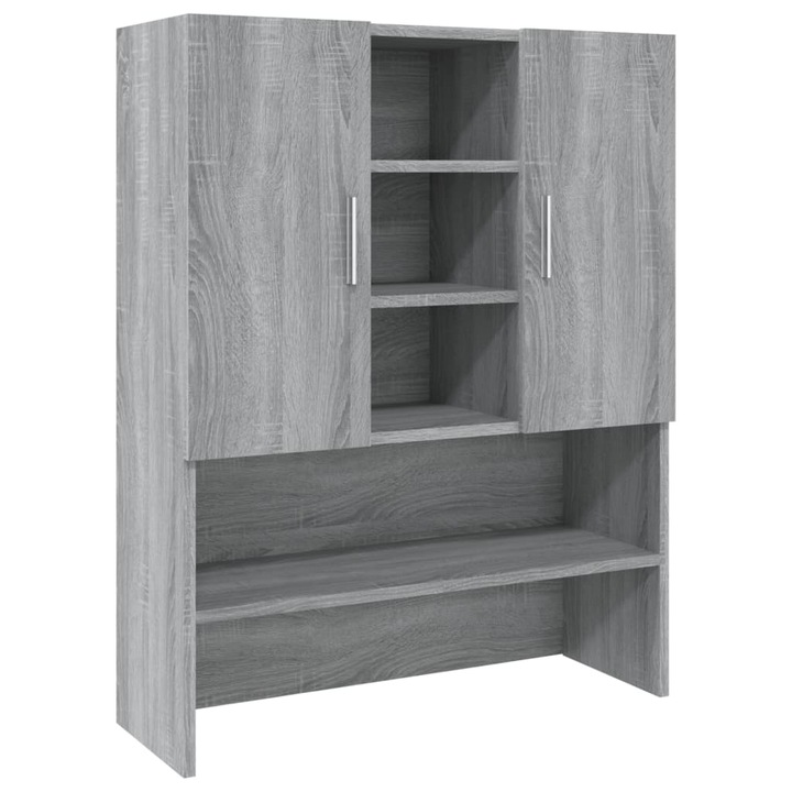 Dulap masina de spalat vidaXL, gri sonoma, 70,5x25,5x90 cm 815946