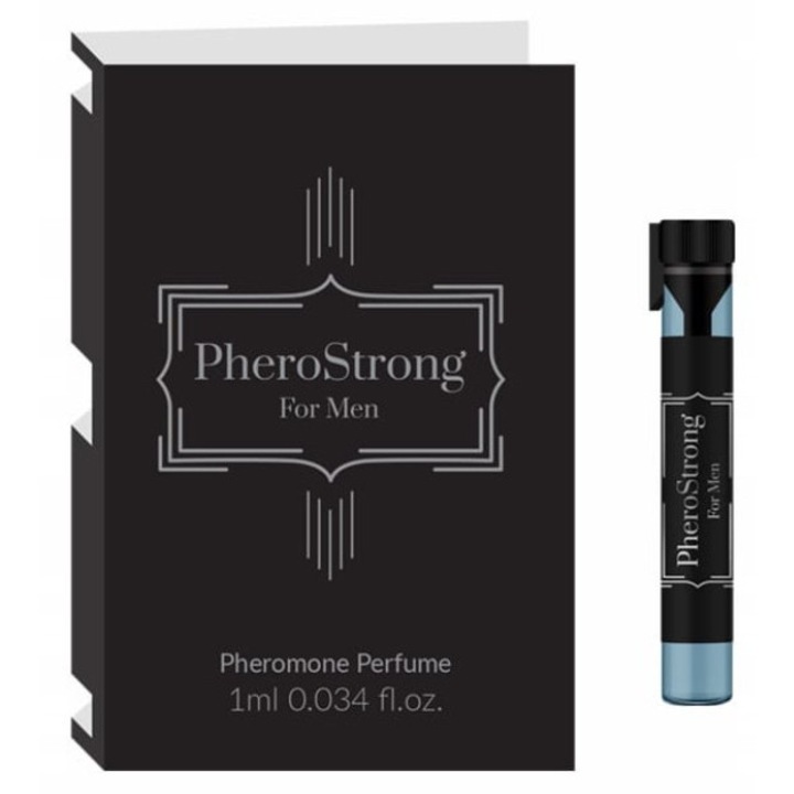 Parfum cu feromoni masculini PheroStrong, Miros intens, 1 ml