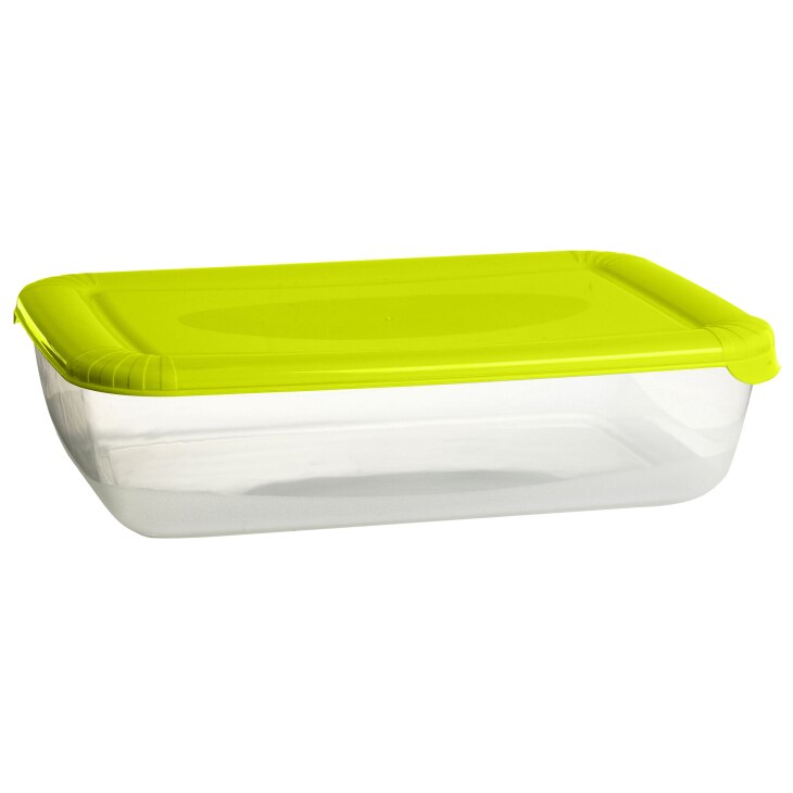 Recipient pentru alimente plastic cu capac, Domotti, 3l