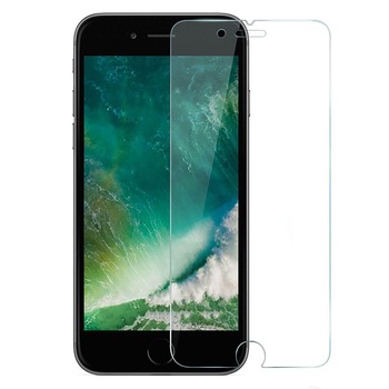 Folie Devia Sticla Temperata pentru iPhone 8 Plus / 7 Plus, Transparent Folie Devia Sticla Temperata pentru iPhone 8 Plus / 7 Plus, Transparent