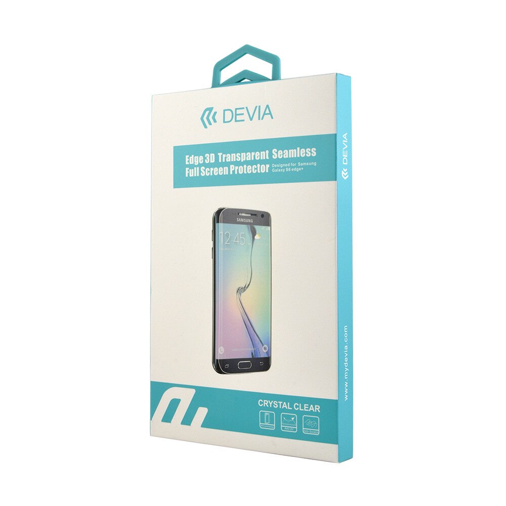 Folie de protectie Devia Clear 3D pentru Samsung Galaxy S6 Edge+, Transparent