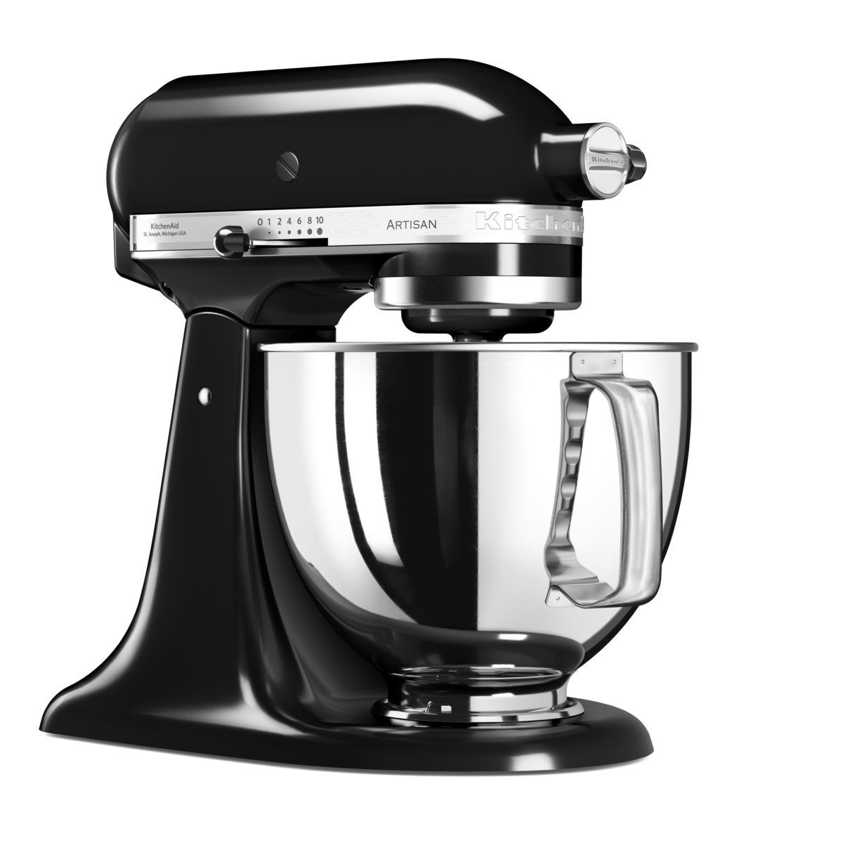 Mixer Artisan 4.8L, Model 125, Onyx Black - KitchenAid