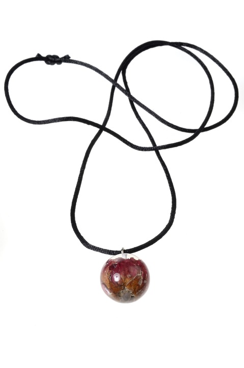 Colier, Gloria Maris, Handmade092 Rosu, Reglabila