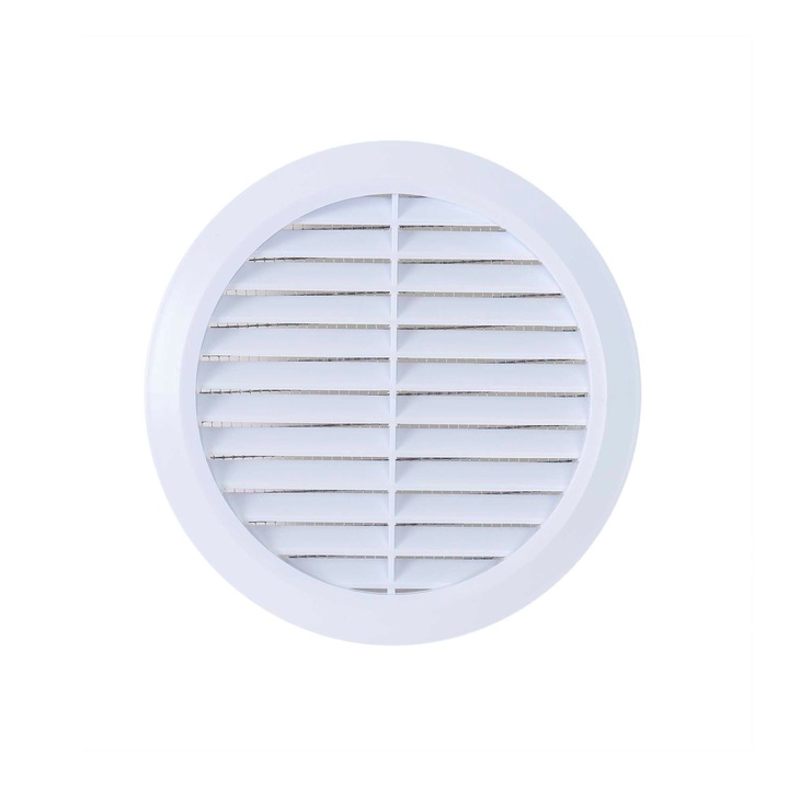 Rama aerisire plastic plus mufa, Q100mm / EXT 7193