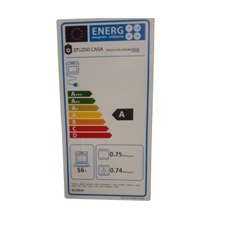 Pachet rustic incorporabil Dolce Alfa Vita Studio Casa, Cuptor electric, Plita gaz si Hota clasica, Clasa energetica A, 6 functii, Grill, Ventilator, Gratare fonta, Crem