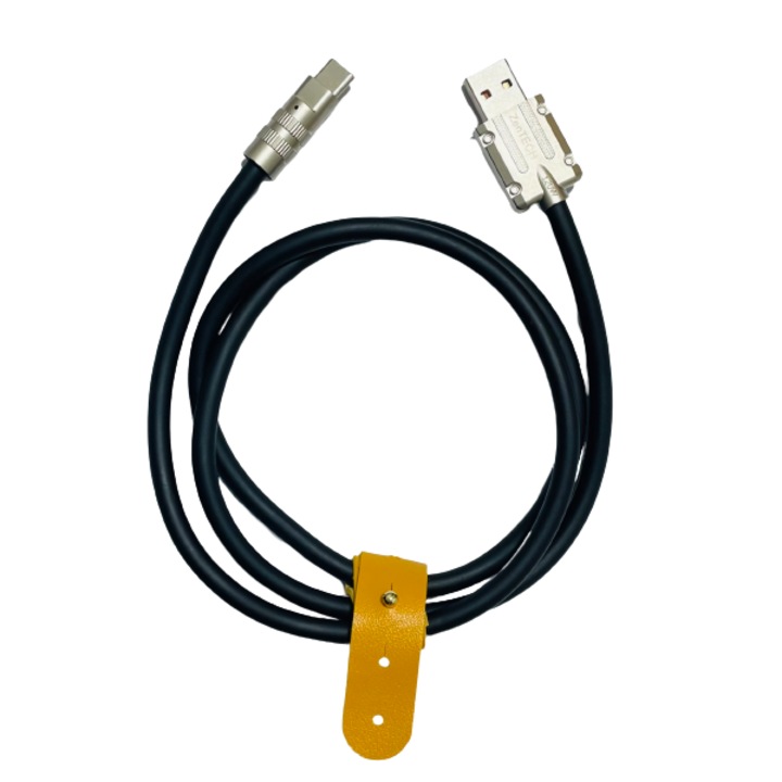 Cablu tip c incarcare rapida ZenTECH, USB la Type-C USB-C USB 3.1, 6A 120 W Fast Charge, Liquid Soft Silicone, negru, 1m