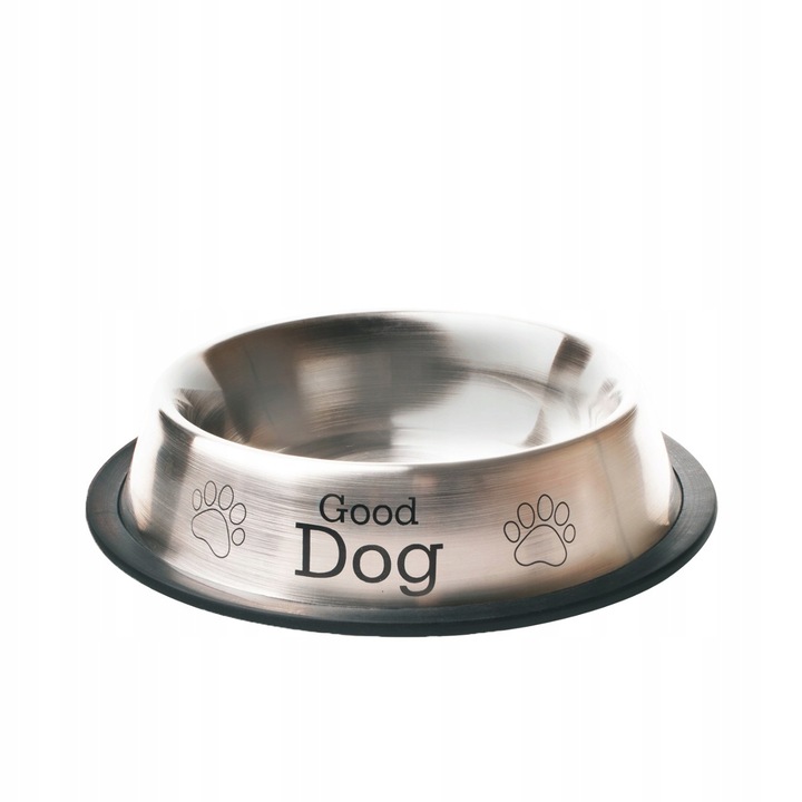 Happet állattál, Rozsdamentes acél, 17cm, 0,7l, Ezüst