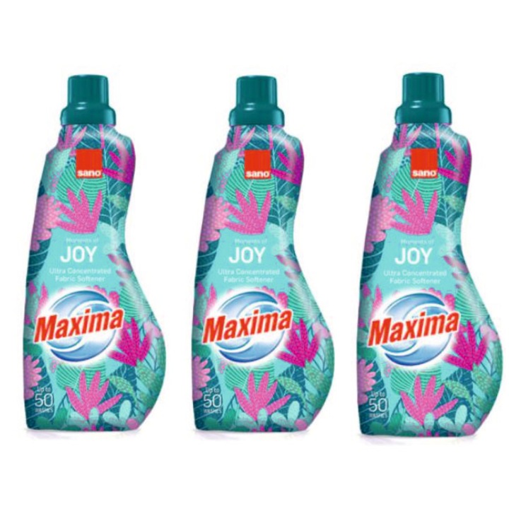 Sano Maxima öblítő, Joy, 150 mosás, 3x1L