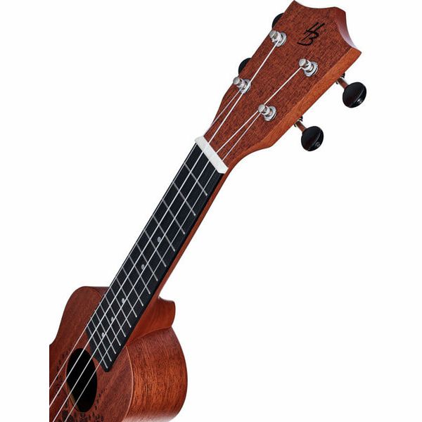 Harley Benton World Soprano Ukulele lézergravírozott virágmintával eMAG.hu