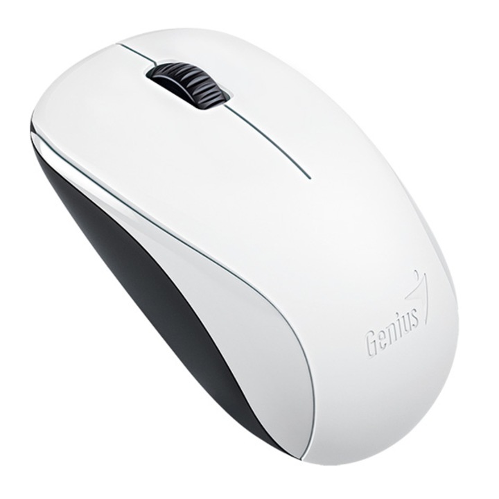 Безжична мишка Genius, NX-7000, 1200 dpi, Бяла