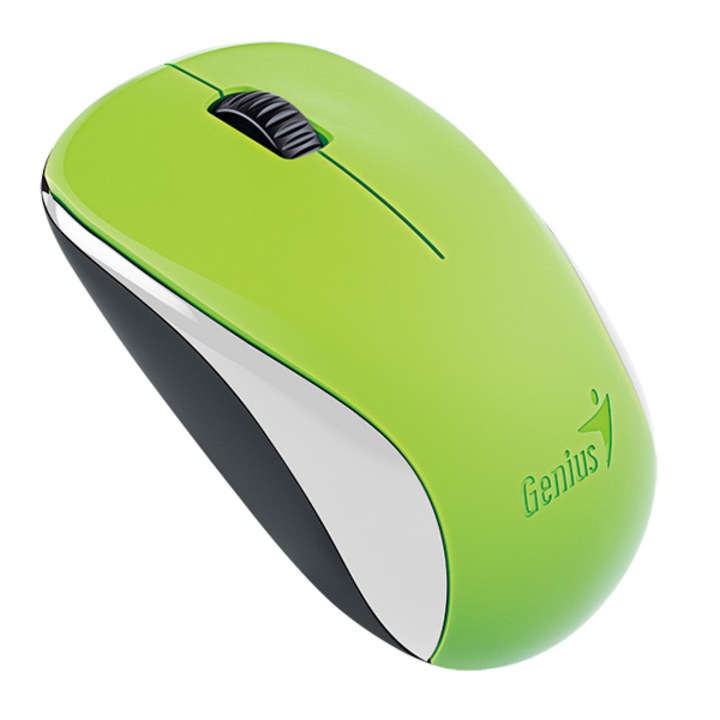 Безжична мишка Genius NX-7000, 1200 dpi, Зелена