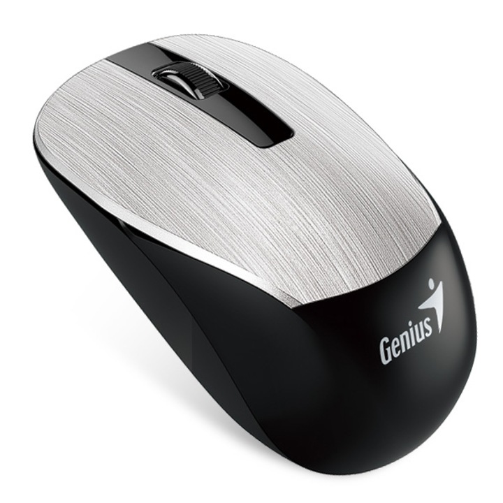Безжична оптична мишка NX-7015, Genius, 1600 dpi, USB, Silver