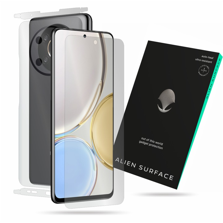 Alien Surface, Honor Magic 4 Lite, képernyővédő fólia, hátsó, oldal