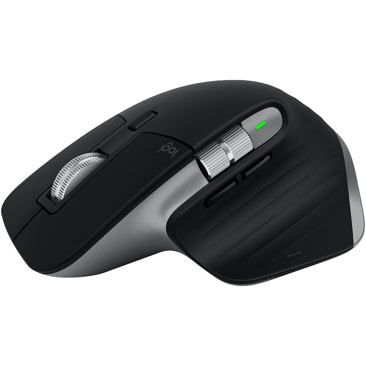 Безжична мишка Logitech MX Master 3S Performance за Mac, 8000 dpi, Silent, BT, Graphite