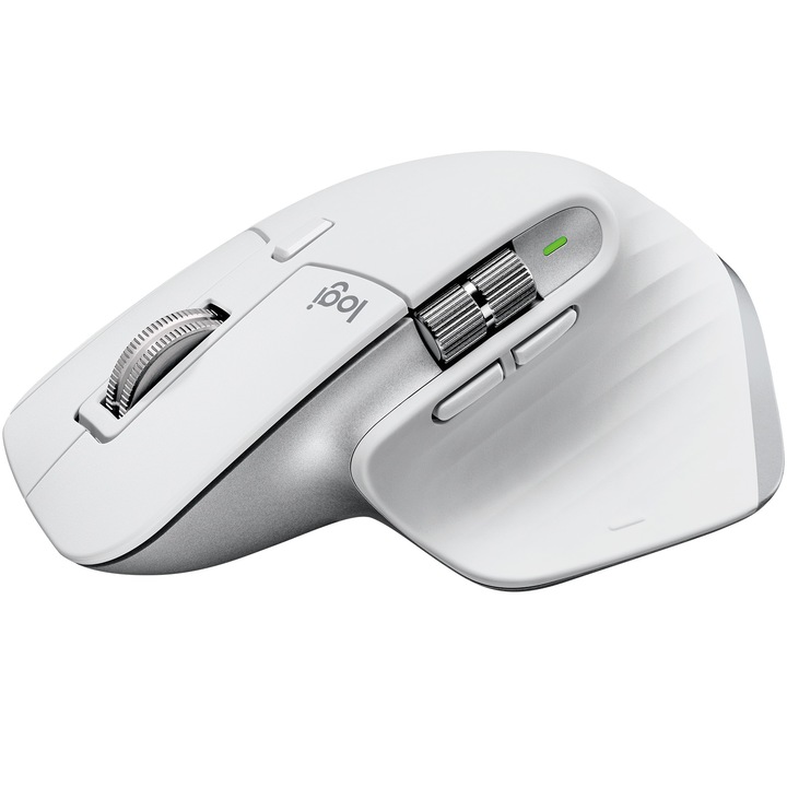 Безжична мишка Logitech MX Master 3S Performance за Mac, 8000 dpi, Silent, BT, Grey