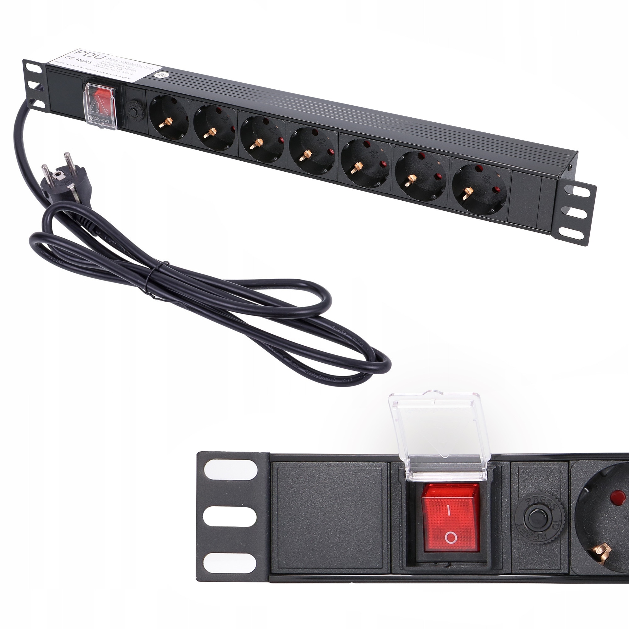 De Bara Rack Bara alimentare PDU rack 19