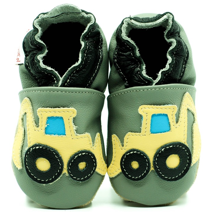 Pantofi copii EkoTuptusie, Piele naturala, Multicolor5