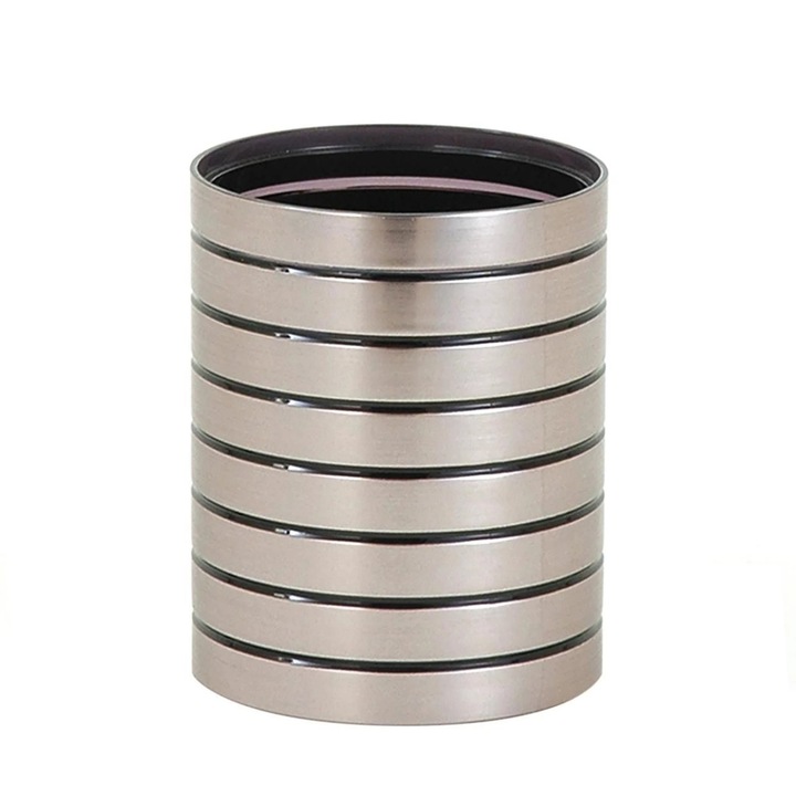 Pahar baie pentru igiena dentara Street, din plastic, 500 ml, gri